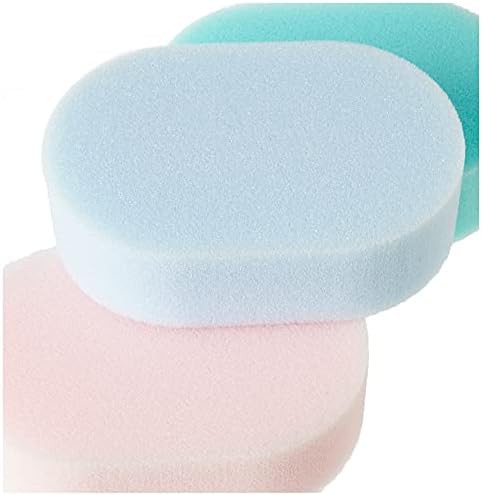 Meridiana Standard Bath Sponge, Green/Pink/Blue