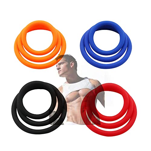 12 Piezas / Traje de Anillo Masculino súper elástico Ajustable Cover