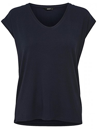 Only Onlsannie S/S Plain Top Jrs T-Shirt Donna