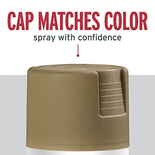 Image of Rust-Oleum 241238 Stops Rust Spray Paint, 12 oz, Satin Dark Taupe