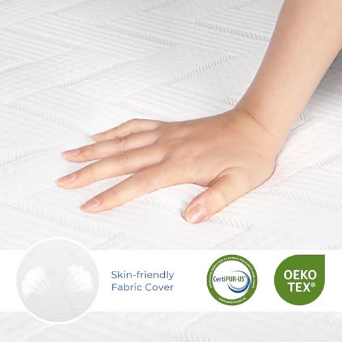 Vesgantti Folding Mattress Single Size, 15CM Gel Memory Foam Foldable Mattress Tri-fold for Travel, Camping, Guest Bed - 100-Night Trial, CertiPUR-US Certified Vesgantti Folding Mattress Single Size, 15CM Gel Memory Foam Foldable Mattress Tri-fold for Travel, Camping, Guest Bed - 100-Night Trial, CertiPUR-US Certified