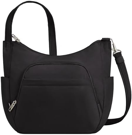 Travelon Unisex 42757 Travelon Anti-Theft Cross-Body Bucket Bag