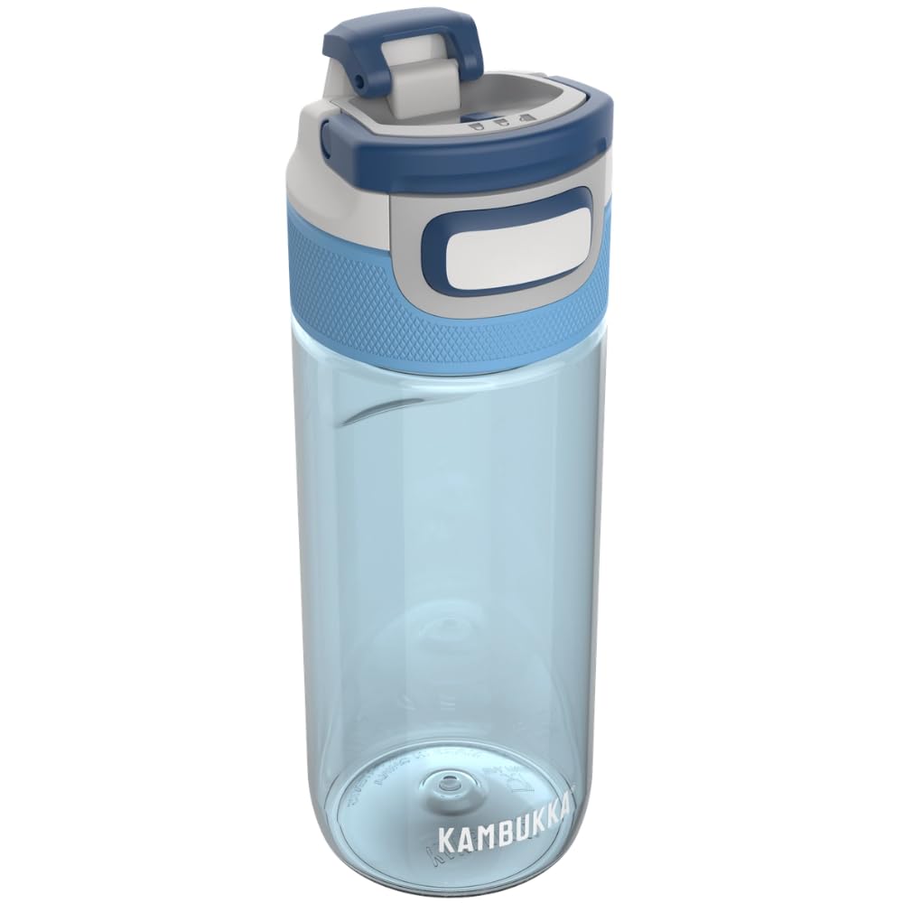 Kambukka Pink Wave – zestaw 2× butelka na wodę Elton 500 ml, szczelne, BPA Free, tritan 50% recykling, nakrętka 3-w-1 Snapclean