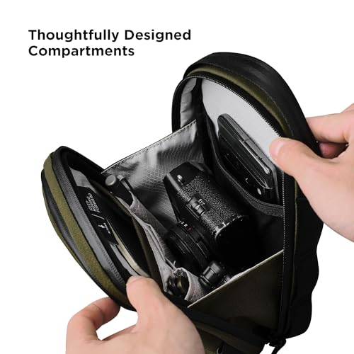 Image of ALPAKA Metro Sling V2, RFID Blocking Small Crossbody Sling Bag & Handle Carry Bag, Adjustable & Detachable Shoulder Strap Bag