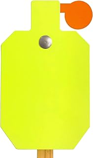Highwild AR500 Steel Hostage Reactive IDPA Shooting Target 3/8" Thick Armored Steel Torso Targets - Neon Color