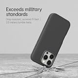 RhinoShield Etui kompatybilne z [iPhone 16 Pro Max], SolidSuit - amortyzująca wstrząsy smukła konstrukcja etui ochronne z matowym wykończeniem premium 3,5 m / ochrona przed upadkiem 3,4 m - powłoka