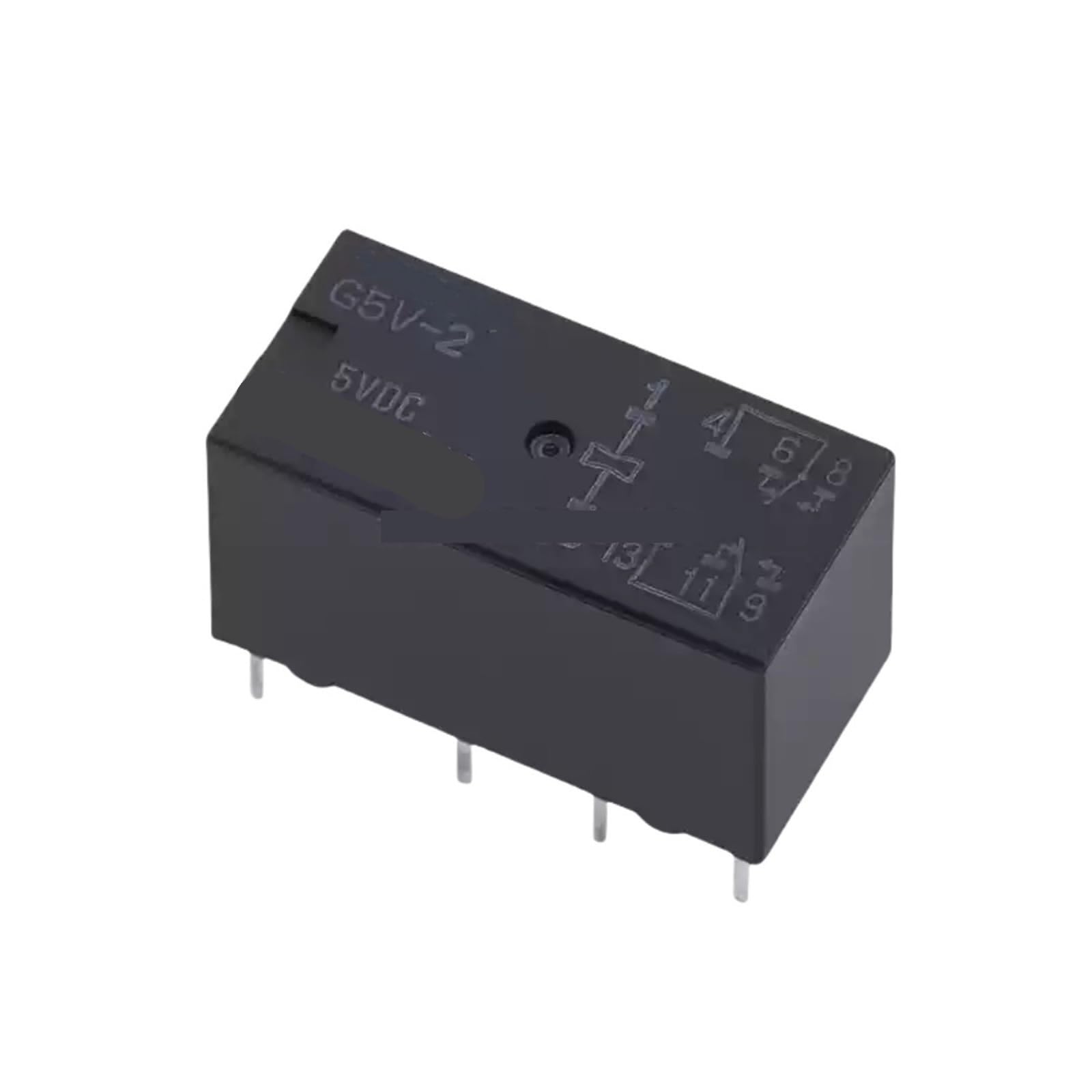Relais G5V-2-12VDC et G5V-2-24VDC 8 broches pour circuits électroniques