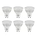 Produktbild GU10 LED Dimmbar,Aiwode GU10 LED Lampe,Warmweiß 2700K,5W Ersetz 50W Halogenlampe,600LM RA85,120°Abstrahlwinke,6er Pack.