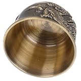 Fabriquée en bronze, cette tasse à thé est résistante aux chocs, idéale pour un usage quotidien. tasse chinoise, style rétro