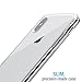 FlexGear [Full Protection] Case for iPhone X XS and 2 Glass Screen Protectors - Crystal Clear