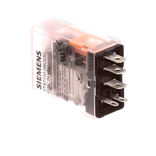 Basic Plug in Relay, Square Base, Narrow, Mechanical Flag, SPDT Contacts, 20A Contact Rating, 24VDC Coil Voltage