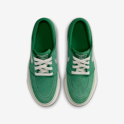 Nike SB Stefan Janoski Big Kids' Skate Shoes (Pine Green/Pine Green/Sail/Sail)4