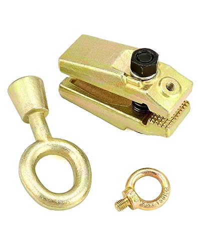 QWORK® Zugklemme, 2 Wege Selbstspannende Zugklemme, für Auto Karosserie Reparatur