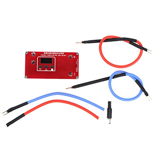 Spot Welder,Portable Transistor Mini Spot Welder,Lcd Screen Parameter Display,Spot Welding Nickel Strip And 18650 Lithium Battery, Diy Spot Welder Kit #TOP1