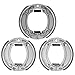 Caltric Front & Rear Brake Shoes Compatible with Yamaha Breeze 125 Yfa125 Yfa-125 Yfa1 1998-2004 New