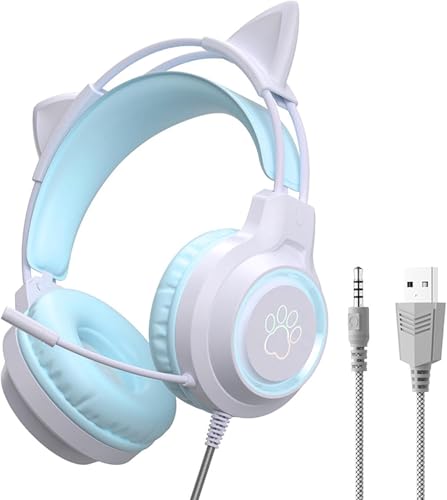 DWCQRTM Lwbhz Q[~OwbhZbg Q[wbhz LwbhtH I[o[C[wbhz  3.5mm L }CNt 40mmXs[J[ ^ ̉ Չ y ܂肽PS4Pro /PS5/PC/Switc