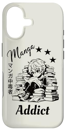 Manga Addict - Design drôle pour Otaku Fan d'anime Coque pour iPhone 17