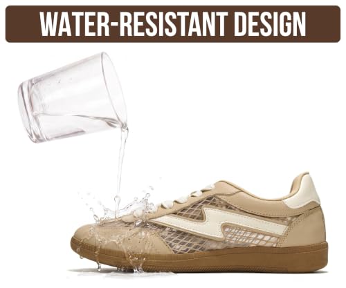 Image of Project Cloud Non-Slip Fashion Sneakers for Women, Lace-Up Shoes | Memory Foam Insole Trendy Womens Footwear - Comfortable Casual Womens Sneakers - Stylish Shoes Women Breathable Footwear