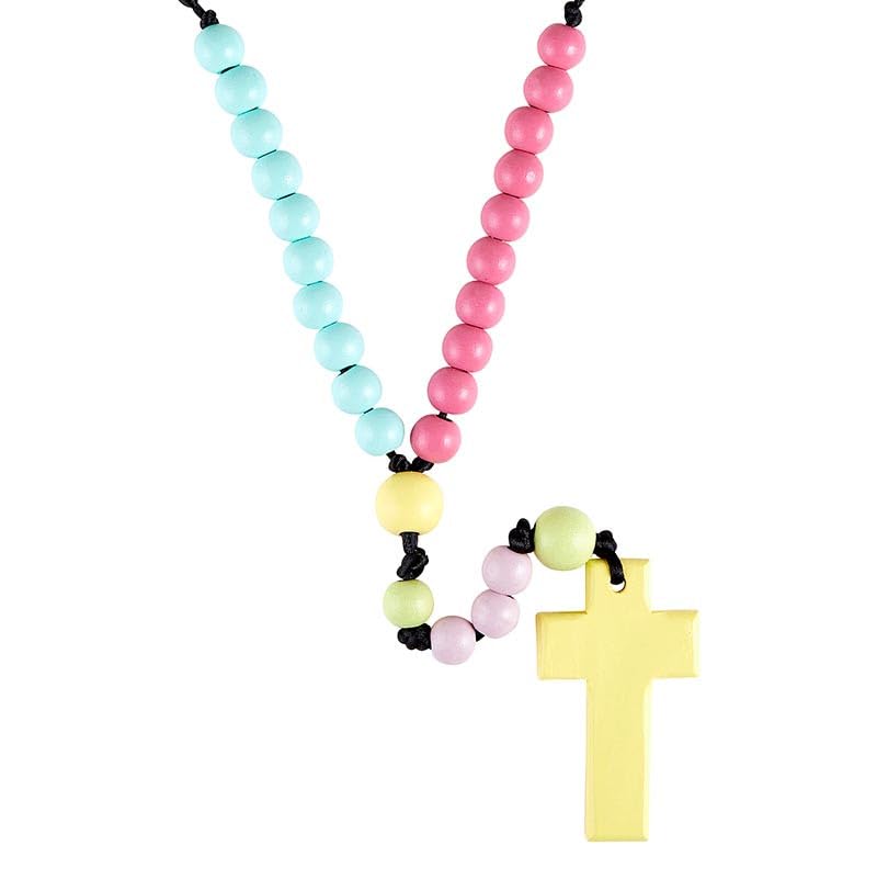 Kit de rosario de madera para resolver la búsqueda de cuentas de oración personalizadas