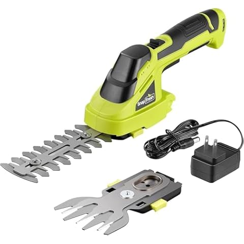 SnapFresh Cordless Grass Shears - 2-in-1 Hedge Trimmer Cover