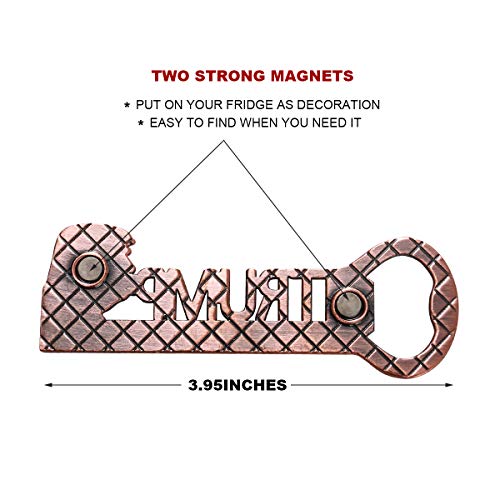 Donald Trump Keep America Great 2020 Coin Collection And Trump Make America Great Again Bottle Opener Maga Fridge Magnets Gift For Men #TOP3