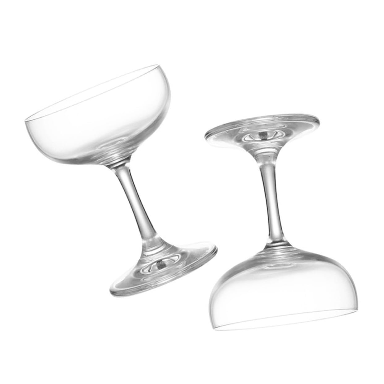 Coupe en verre de sécurité alimentaire 140ml pour tables raffinées