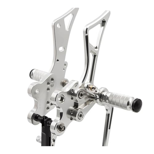 Repose pied moto arrière aluminium FZ1 FZ8 Fazer anti-glisse 2001-2005