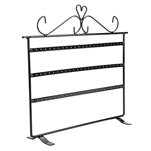 Porte-bijoux 2 couleurs pour organiser et afficher vos bijoux préférés. pour colliers de rangement Bracelets, bagues, montres(black) Cover