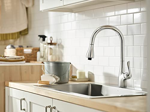 Moen Arbor Chrome Pulldown Laundry Faucet, 4736 - image 2