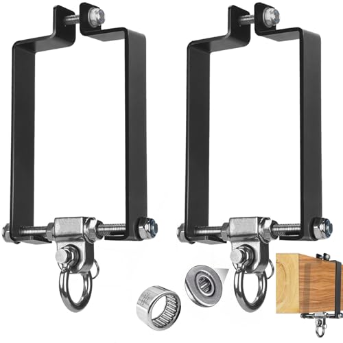 Yyiwhmy Heavy Duty Swing Hangers Swing Set Accessories for Wooden Sets Snap Hooks Hardware Swing Set Attachments Porch Playground Indoor/Outdoor 660LB Capacity (2 Pcs)