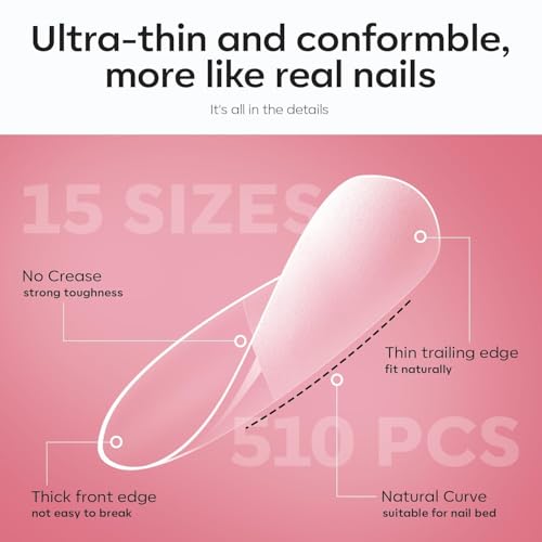 modelones X Nail Gel Kit,9-in-One Glue Prep Dehydrator & Portable Led Lamp - image 7