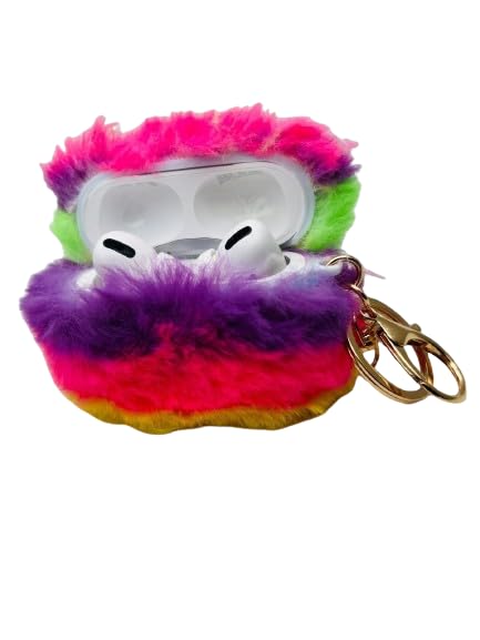 Image of SE HUB Earphone Case Cover Compatible with AirPods Case Cover | Soft Fur Skin Buds Full Protection Cover