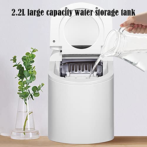 MHGD Elektrische Eismaschine, Eismaschine, Arbeitsplatte, selbstreinigend, klein, geräuscharm, tragbar, einfach zu… – Bild 4