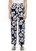 Produktbild s.Oliver Damen Regular Fit: Hose mit Allover-Print Dark Blue AOP 36