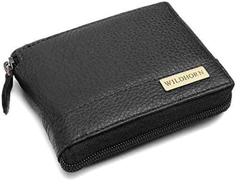 WildHorn RFID Protected Leather Wallet for Men
