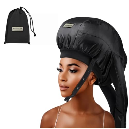 Bonnet Hair Dryer for Curly Hair,Upgraded Double Tubes Even Heat Distribution,Hairstyling Dryer Cap...