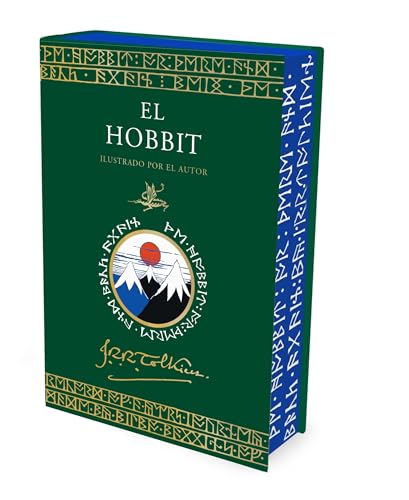 El hobbit. Edición ilustrada por el autor (cantos tintados) (Biblioteca J. R. R. Tolkien)