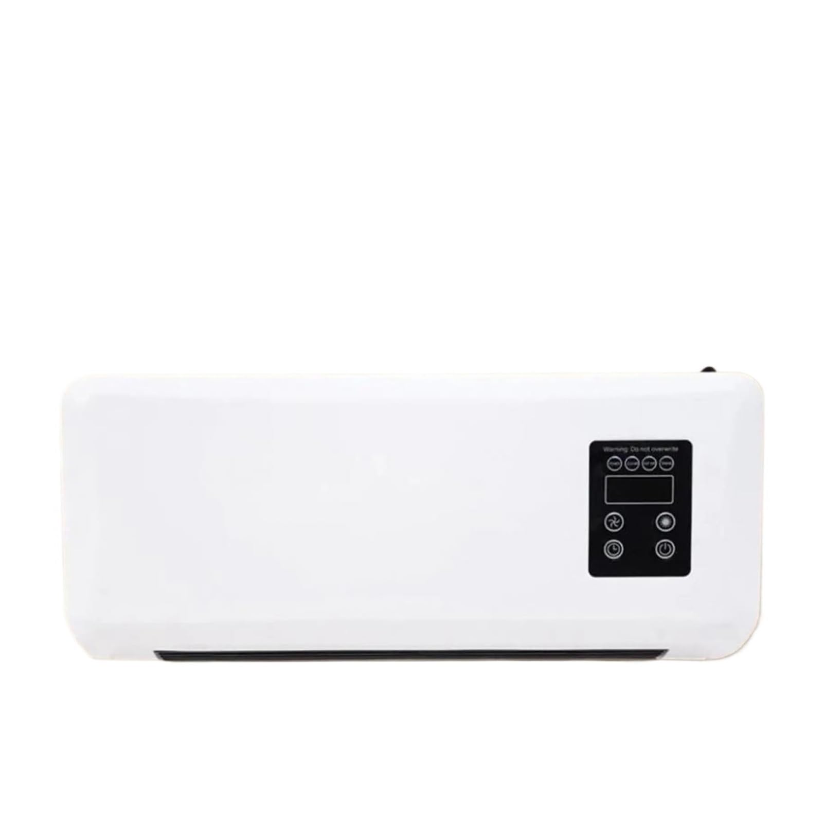 Mini aire acondicionado dividido, sistema de bomba de calor, calentador de aire portátil, temporizador montado en la pared, inteligente for el hogar, sala de estar y dormitorio(EU Plug with Hanger)