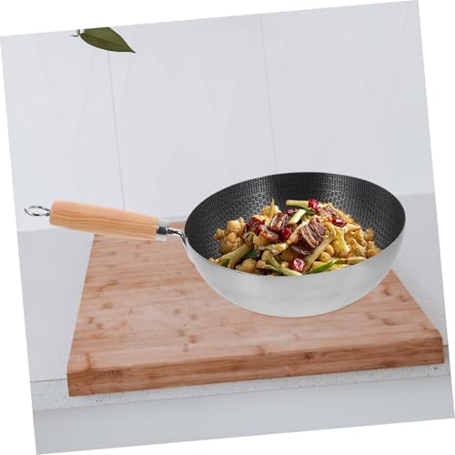 Wok Antiadherente Acero Inoxidable Luxshiny miniatura 4