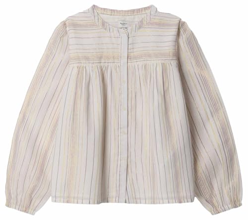 Chemise fille Pepe Jeans Hinny en coton souple et coupe ajustée