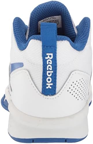 Reebok Boy's More Buckets Baseball Shoe, White/Vector Blue/Vector Red, 11 Little Kid | Image 2