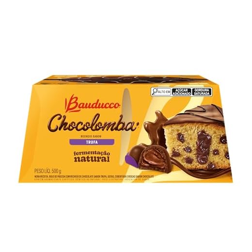 Chocolomba Trufa Bauducco 500g