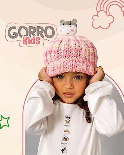 Fio Gorro Kids Bichinho Tigre Cris Receita Completa - 150m