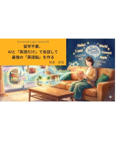 The Ultimate English Brain Builder Master English with AI Without Leaving Japan Universal Logic Series (Japanese Edition)