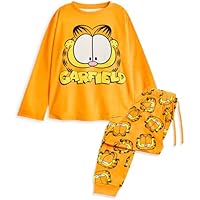 Garfield Conjunto de Pijama de 2 Piezas para niños | Top de