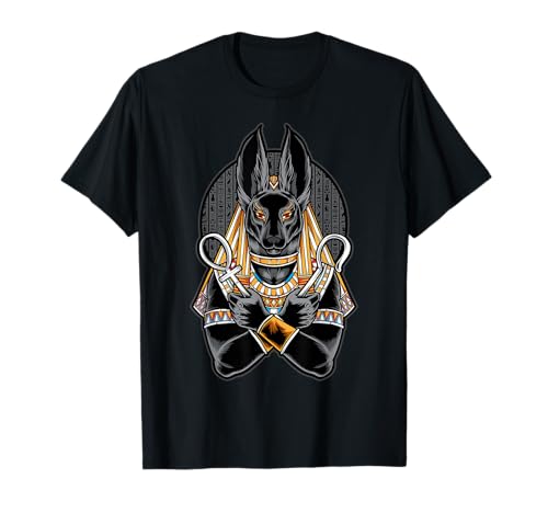 Photo de Mythologie Pharaon Dieu des morts Anpu Dieu égyptien Anubis T-Shirt