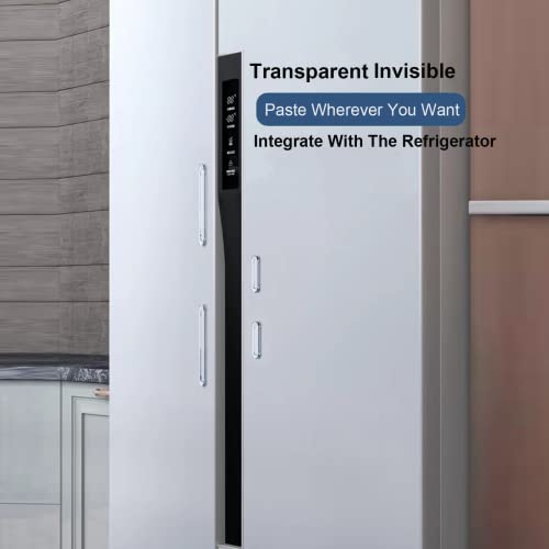 Protector de pared de goma de silicona discreto para puertas 5