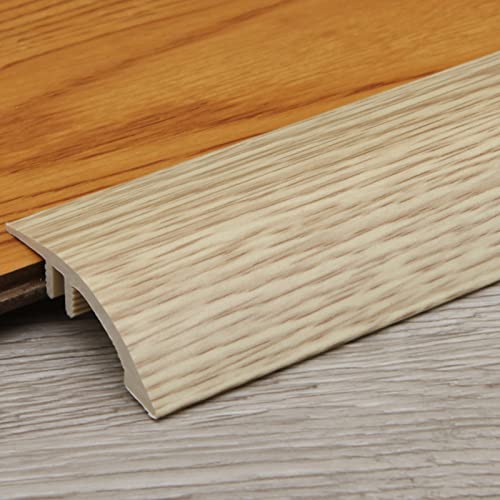 UMJIGF Floor Transition Strip Wood to Tile, Self Adhesive PVC