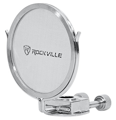 Rockville RCM03 Pro Studio Recording Kondensatormikrofon Mikrofon + Metallstoßhalterung – Bild 6