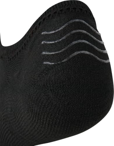 Image of Nautica Womens No Show Socks - 6 Pack Soft Stretch Performance Athletic No Show Liner Socks for Women with Non Slip Grip